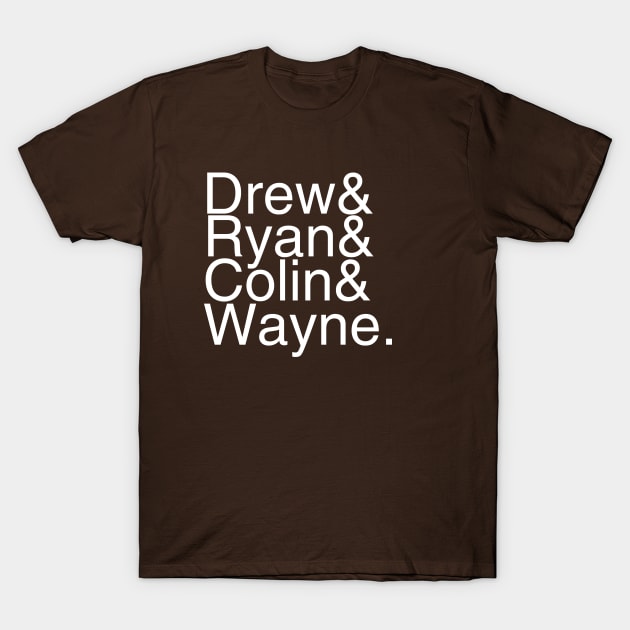 Whose Line Greats T-Shirt by QueenCityComedy